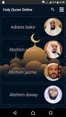Holy Quran Online android App screenshot 3